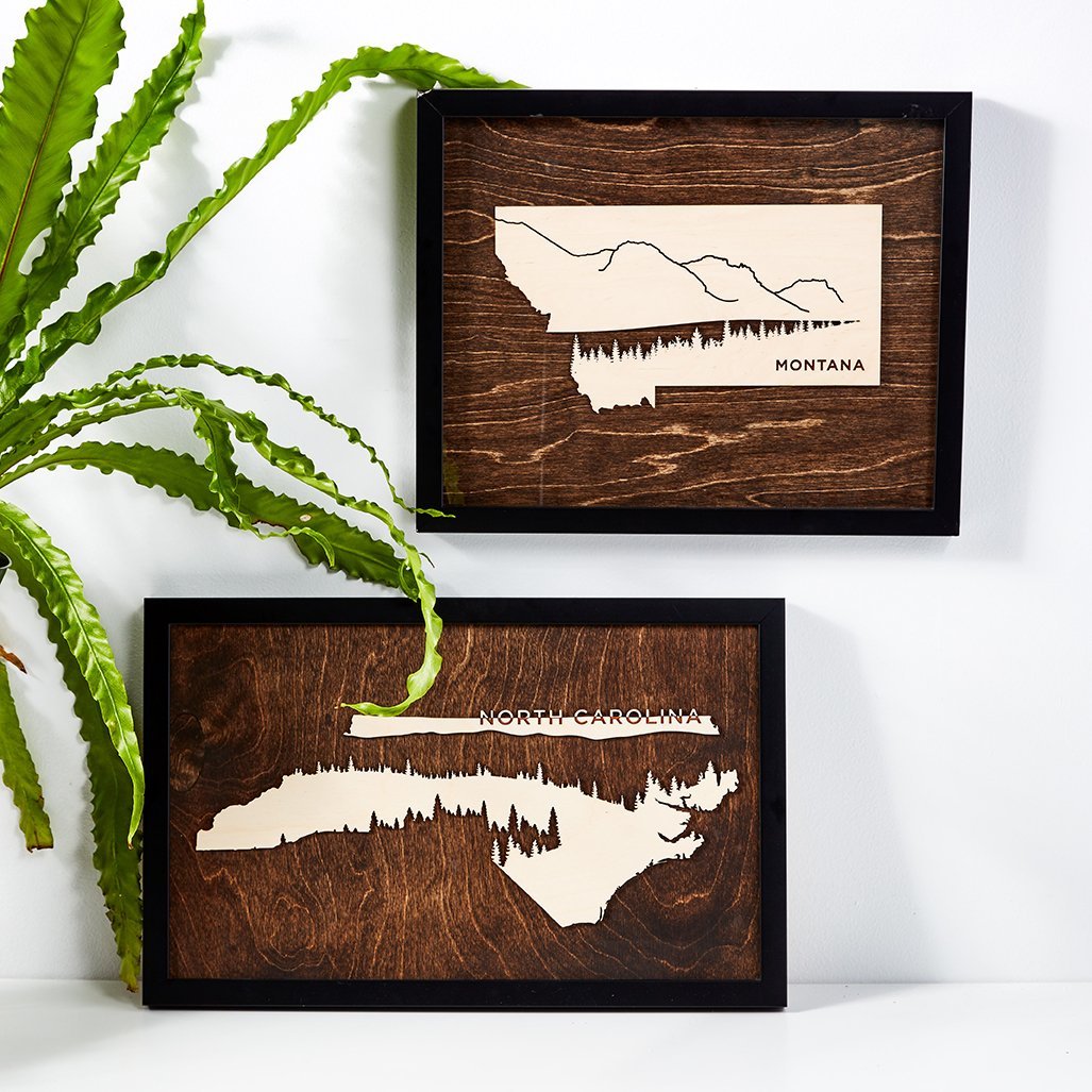 Framed Mountain Scapes Case Pack [of 2]