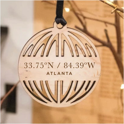 City Coordinates Holiday Ornament Case Pack [of 6]