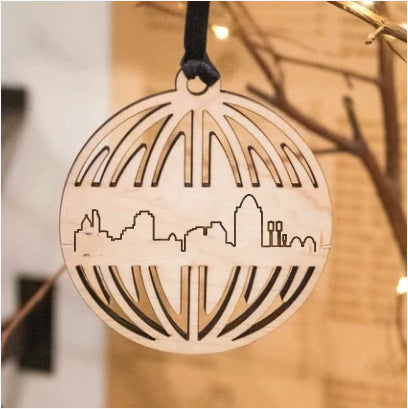 City Skyline Holiday Ornament Case Pack [of 6]