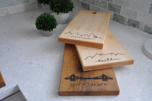Mountain Cutting Board Case Pack [of 4]