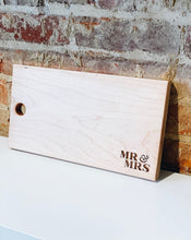 Load image into Gallery viewer, Mr and Mrs Cutting Board Case Pack [of 4]