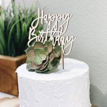 Load image into Gallery viewer, Wood Script Cake Topper Case Pack [of 6]