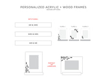 Load image into Gallery viewer, Mr &amp; Mrs Wood &amp; Acrylic Picture Frame Case Pack [of 4]