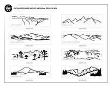 Load image into Gallery viewer, National + State Park Hardwood Scapes Case Pack [of 6]