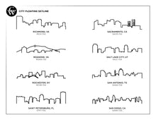 Load image into Gallery viewer, City Floating Skyline Case Pack [of 6]