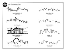 Load image into Gallery viewer, City Floating Skyline Case Pack [of 6]
