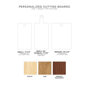Mr and Mrs Cutting Board Case Pack [of 4]
