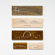 Load image into Gallery viewer, Custom Cityscape Hardwood Plaque Case Pack [of 12]